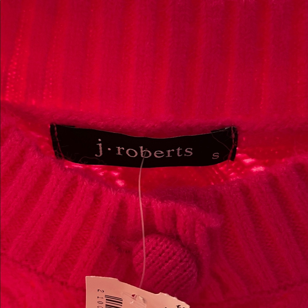 J.Roberts  Pink Super‎ Soft Textured Cardigan Size Small New with tags - Picture 5 of 5